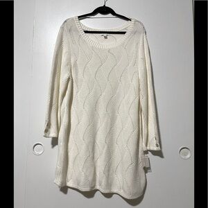 Charter club knit blouse